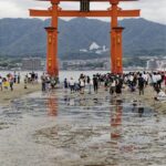 Japon - Temple d'Itsukushima & torii - Miyajima