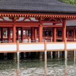 Japon - Temple d'Itsukushima & torii - Miyajima